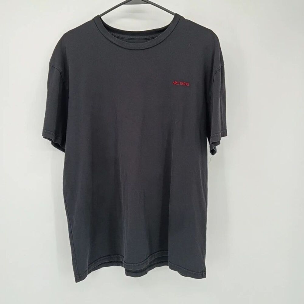 Arc'teryx Skeletal Graphic Tee Charcoal Black Gorpcore Techwear XL